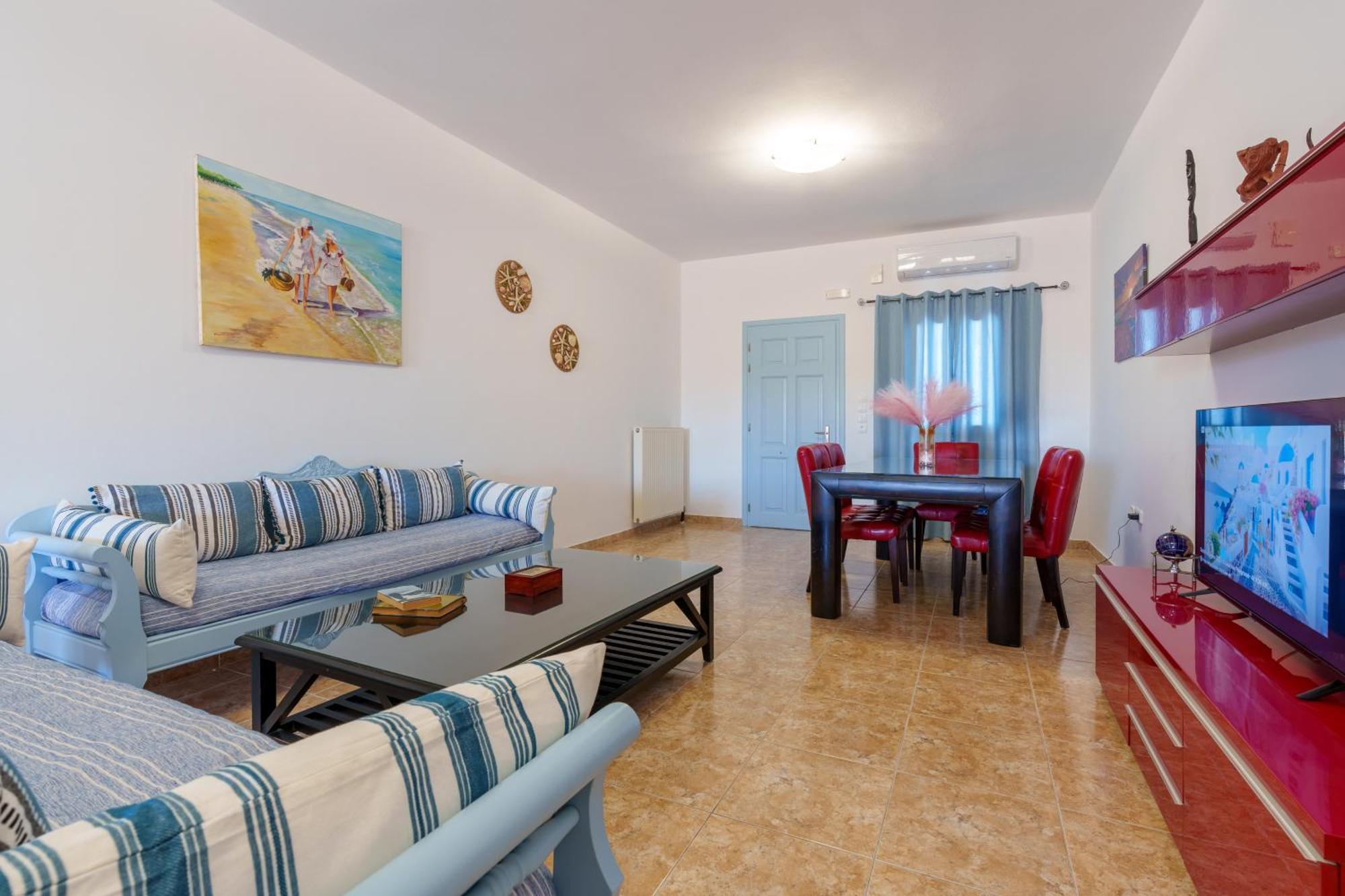 Blue Eyes Beach Villas Monólithos Esterno foto